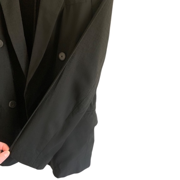 NWT Aritzia Babaton Black Wool Blend 1-01 Shao Jacket Blazer Size 2 - Picture 8 of 16